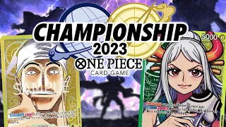 [OP06 FINALS] G/Y Yamato vs. Enel! - Tokyo, Japan One Piece TCG Championships