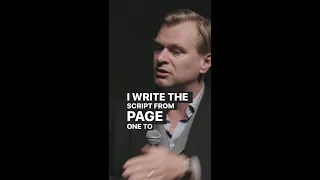 Christopher Nolan on writing THE DARK KNIGHT! #shorts