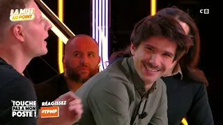 Juan Branco, Cyril Hanouna et Damien Tarel - TPMP - La Gifle à Macron