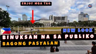 Newly-rehabilitated Eastern Portion of Rizal Park Binuksan na sa Publiko! 🇵🇭