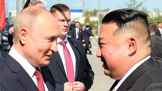 Putin Meets North Korea's Kim at Russian Space Center