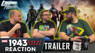 Marvel's "1943: Rise of Hydra" - Game Reveal Trailer Reaction | Legends of Podcasting