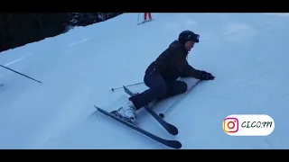 Ski fails compilation.  Ski beginner. Funny fails.