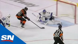 Flyers & Lightning Play Full 5 Minute 3-on-3 Overtime With No Stoppages