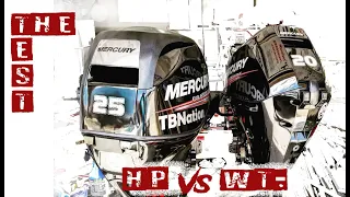 Mercury 20hp vs 25hp Towing Test | Live Comparison