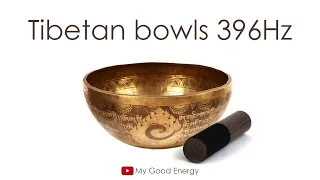 Tibetan Singing Bowls 396Hz. HEALING SOUND. Pure Tone.