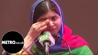 Malala breaks down in tears during speech in Pakistan | Metro.co.uk