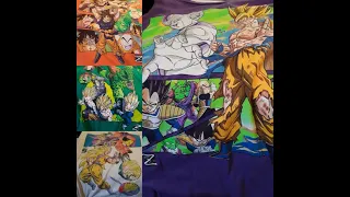 My Dbz shrit collection  from  Spencer's  Hot topic💪