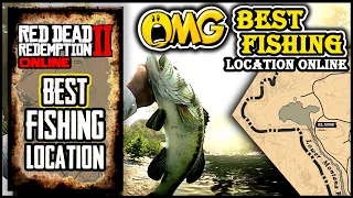 OMG!... The BEST FISHING Location On The ENTIRE MAP! - RDO Relaxing Gameplay