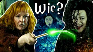 Wie TÖTETE MOLLY Weasley BELLATRIX Lestrange?