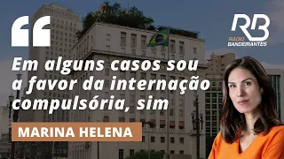 Marina Helena, candidata à prefeitura, defende internação compulsória em SP