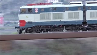 2015-11-22 E 656 001 con il treno storico per i mercatini di Natale a Trento 1/2