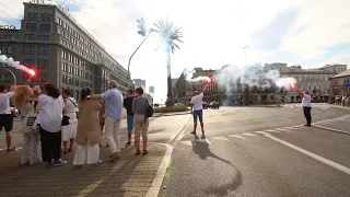 Warsaw's 2022 1 Minute honouring its 1944 Uprising heroes 🔊🇵🇱 Rondo De Gaulle'a - Godzina "W"