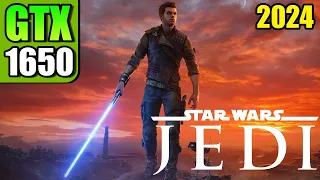 Star Wars Jedi: Survivor | GTX 1650 Laptop (2024)