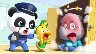 Baby was Taken by A Monster | Play Safe | Kids Cartoon | Sheriff Labrador | BabyBus