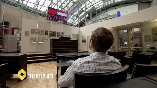 50er Jahre Klappstühle, deutscher Bundestag, Haus der Geschichte | Faszination Museum