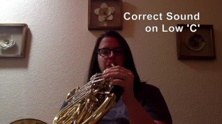 ETTH - Horn - Correct Sound on Low 'C'