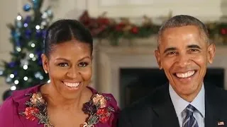 The Obamas wish you a happy holiday
