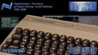 Digital Excess - The Demo - Stefan Hartwig / Arndt Heitkamp - (1990) - C64 chiptune