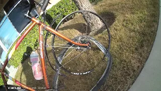 Tubeless Bike Tire Explosive Decompression In Traffic *LOUD*