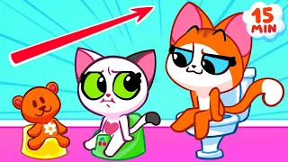 😍 Potty Training for Kids 😍 Good and Healthy Habits 😍 Funny Kids Stories 😍 Purr-Purr