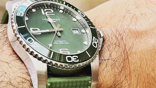 Get bent! The long awaited Longines Hydroconquest on wrist review! 41 & 43 ceramic. Multiple rants!