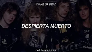 wake up dead  || megadeth sub. español - inglés