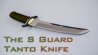 Knife Making | Making a Tanto Knife with the S guard