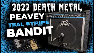 Peavey BANDIT 112 Teal Stripe (Modern DEATH METAL 2022)