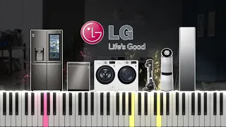 LG Washer Jingle (Piano Tutorial by Javin Tham)