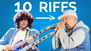 Top 10 Guitar Riffs... but Played on Harmonica