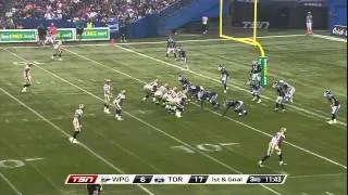 CFL Recap: Winnipeg 33, Toronto 24 - July 23, 2011