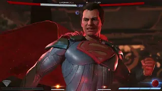 Injustice 2 Superman VS Hellboy