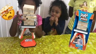 JENGA PASS KIDS CHALLENGE | HASBRO GAMING | FRIENDS & FAMILY GAME #Jenga #jengapass