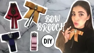 ❤ DIY | BOW BROOCH, CORBATÍN VICTORIANO, MOÑO CAMISERO  | HAZLO TU MISMA POR SÓLO $20