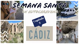 Viaje en #autocaravana por Andalucía 3/3. Cádiz, Ronda, Zahara, Vejer y Caños de Meca en #camper