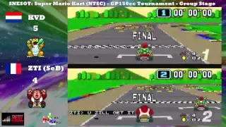 KVD vs ZTI - SNESOT: SMK (NTSC): GP150cc Group Stage