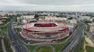 Estádio da Luz, Benfica - Vista Aérea Drone