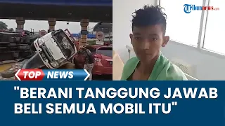 Pengakuan Sopir Truk Penyebab Kecelakaan Beruntun di GT Halim Utama, Dikerjai Orang Tali Gas Dicopot