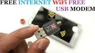 USE YOUR OLD USB WiFi INTERNET Modem AS FREE INTERNET