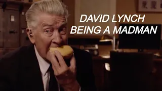 David Lynch being a madman for a relentless 8 minutes and 30 seconds | cosmavoid