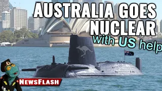 Nuclear submarines for Australia just started a new Pacific military alliance against China!