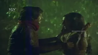Ambika Kills Vajramuni For Misbehavior | Avala Neralu Kannada Movie Scene