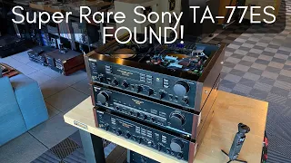 We Found a Super Rare Sony TA-77ES Pre!