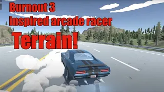 Unity arcade racer inspired by Burnout 3 - Map and terrain