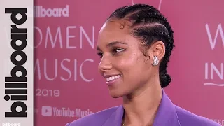 Alicia Keys on Receiving The Impact Award & Possible Billie Eilish Collaboration | Women In Music