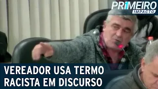 Vereador do PSDB é denunciado após usar termos racistas em sessão | Primeiro Impacto (01/06/23)