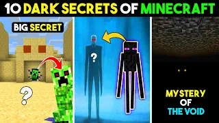 Top 10 *DARK SECRETS* 😱 Of Minecraft That Will Blow Your Mind | Minecraft Conspiracy Theories Part 1