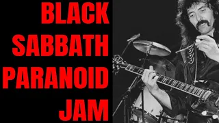 Paranoid Black Sabbath Style Rock Guitar Jam Track (E Minor)