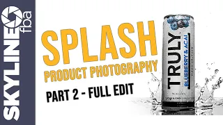 Product Photography Post Production - Water Splash - Part 2